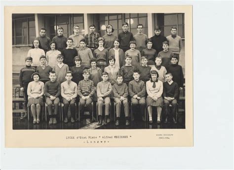 Photo De Classe 3ème 1963 1964 De 1964 Lycée Alfred Mézières Copains