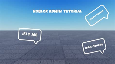 Roblox Tutorial How To Add Admin Commands To Your Roblox Game Youtube