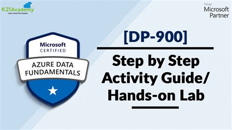 Microsoft Azure Data Fundamentals Dp Step By Step Activity Guide