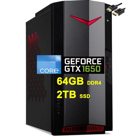 Acer Nitro Gaming Desktop Computer Th Generation Intel Hexa Core