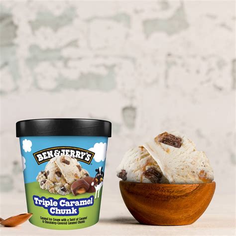 Ben And Jerrys Ice Cream Triple Caramel Chunk 458ml Woolworths