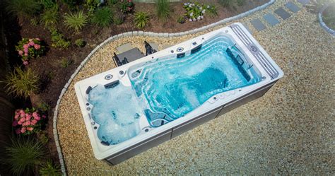 Best Pool Spa Combo A Dual Zone Swim Spa