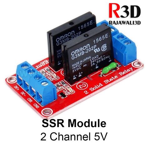 Jual Ssr Solid State Relay Module Channel V Dc Low Level Trigger