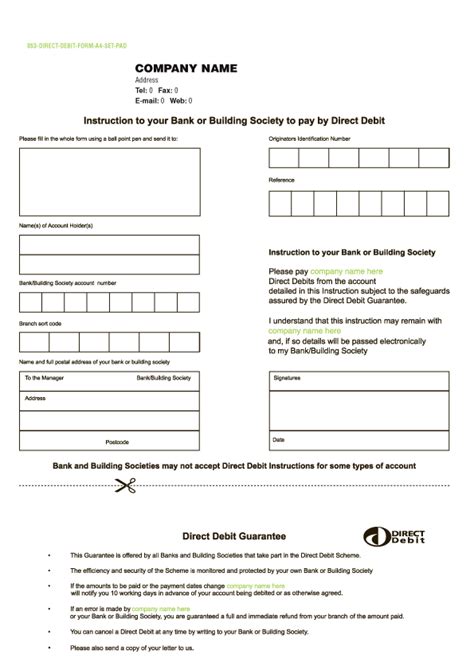 5 Intuit Direct Deposit Authorization Form Free Download