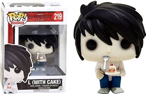 Funko Death Note Funko POP Animation L with Cake Exclusive Vinyl Figure 219 - ToyWiz