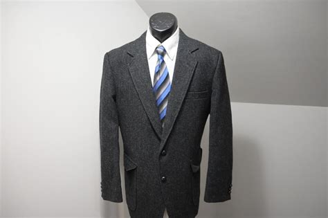 Imperial Haggar Tweed Handwoven Herringbone Wool Blaz Gem