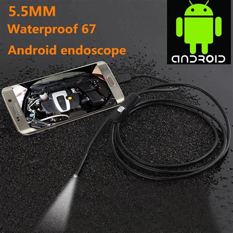 Giantree HD 720P 1M 8mm LED WiFi Endoscope Waterproof Video Camera For