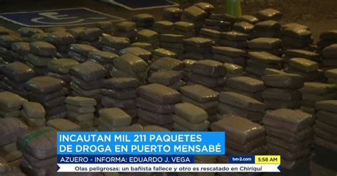 Decomisan Más De Mil Paquetes De Droga En Los Santos Provincias Tvn