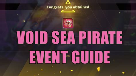 Void Sea Pirate Event Boss Detailed Guide Get Your Free Rewards