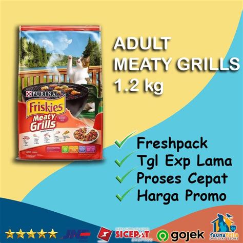 Makanan Kucing FRISKIES Adult Meaty Grills 1 2 Kg Petshop Indonesia