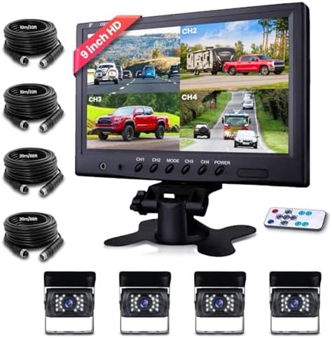 Bus Truck Vehicle Backup Cameras Wide View Angle Cab Cam Rearview