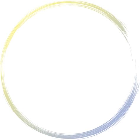 Gold Circle Frame Gradient 9668598 Png