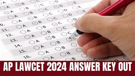 AP LAWCET 2024 AP LAWCET Answer Key Out Objection Window Opens From