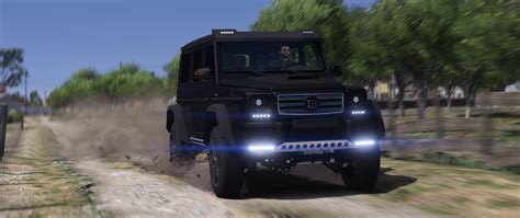 Mercedes Benz G500 4x4 Brabus Replace Gta5