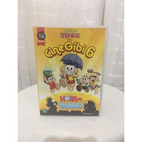 Dvd Original Turma Da M Nica Em Cine Gibi Hora Do Banho Shopee