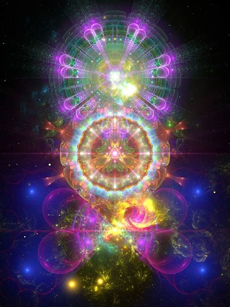 Cosmic Visionary Art With Portals Poster For Sale By Martin Ball