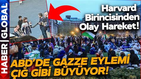 Gazze nin Ateşi ABD yi Sardı Üniversitelerde Eylemler Dalga Dalga