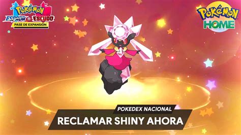 CONSIGUE AHORA DIANCIE SHINY EVENTO Y NO SHINY Para POKEMON ESPADA Y