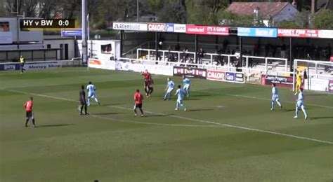 Hayes Yeading Utd V Boreham Wood 19th April 2014 YouTube