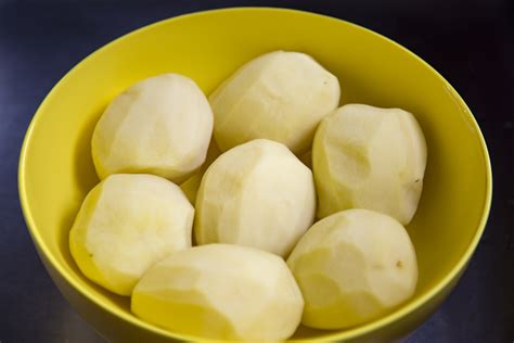 Peeled Potatoes Free Stock Photo Public Domain Pictures