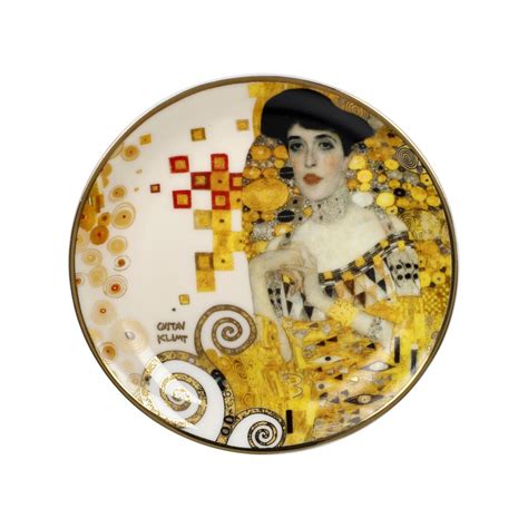 Plate Gustav Klimt Adele Bloch Bauer Cm Fine Bone China Goebel