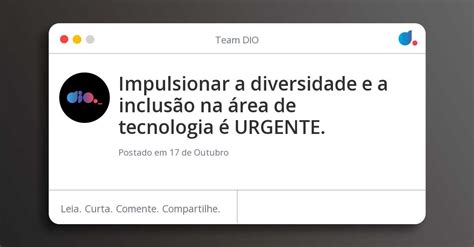 Impulsionar A Diversidade E A Inclus O Na Rea De Tecnologia Urgente