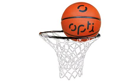 Opti Mini Basketball Backboard Hoop Net And Ball Set WAREHOUSE RETURNS