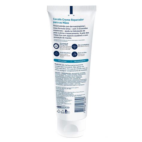 Cerave Creme Reparador Para As M Os G Sense Farma Descubra A