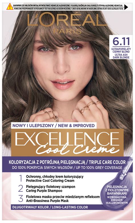 L ORÉAL PARIS EXCELLENCE Cool Creme krem koloryzujący przeciw