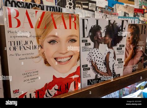 Usa Fashion Magazine Rack Hi Res Stock Photography And Images Alamy