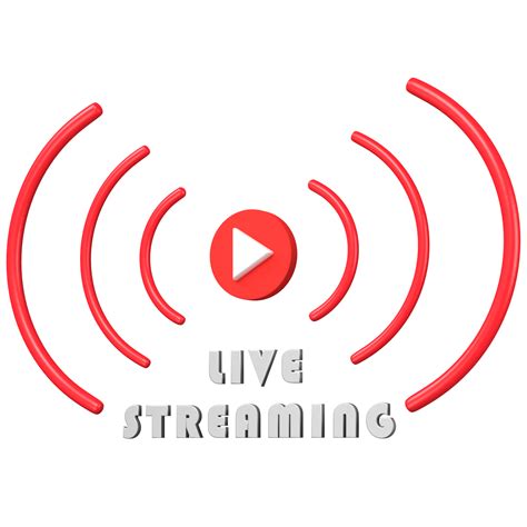 3D live streaming icon, Broadcasting Concept. 12375237 PNG
