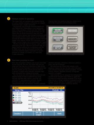 Precision Temperature Scanner The A Super Daq By Fluke