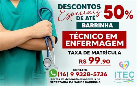 ESCOLA ITEC EM PARCERIA A PREFEITURA MUNICIPAL DE BARRINHA