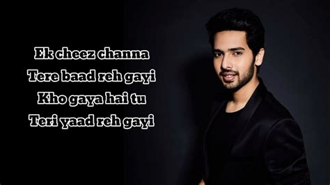 Tootey Khaab Lyrics Armaan Malik Youtube