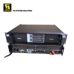 Class TD Switching Power Amplifier Sanway Audio Equipment Co Ltd