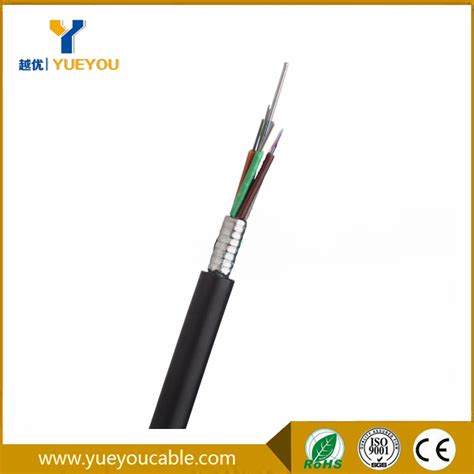 Steel Tape Armour Sm 9 125 Optical Fiber Cable For Duct Aerial China