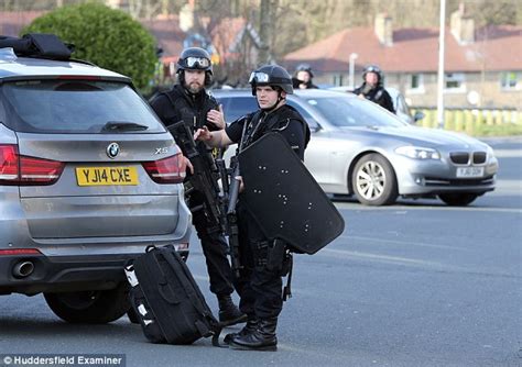 Huddersfield Man Arrested After Standoff With Armed Police Daily Mail