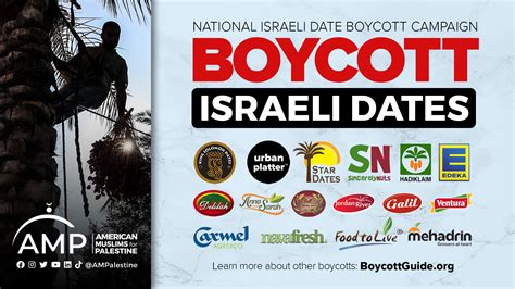 Date Boycott Campaign – AMP's Boycott Guide