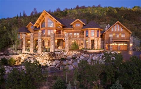 Mountain Estates Log Home Montana Log Homes