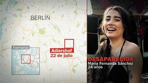 Papá De María Fernanda Habla Sobre La Búsqueda De Su Hija En Berlín N