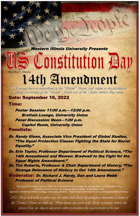 U S Constitution Day Sept 16 At Wiu Wiu News