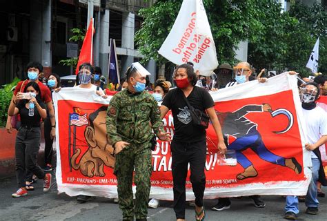 Ibat Ibang Militanteng Grupo Nagsagawa Ng Kilos Protesta