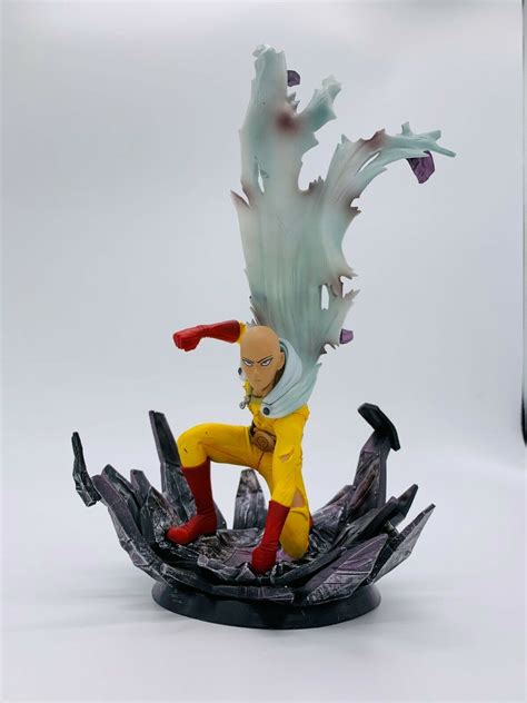 One Punch Man Saitama Statuefigur Landung Handsomecake Goodies