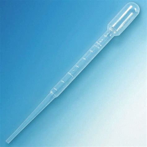 GLOBE SCIENTIFIC 5 ML Capacity Non Sterile Transfer Pipette 52JX74