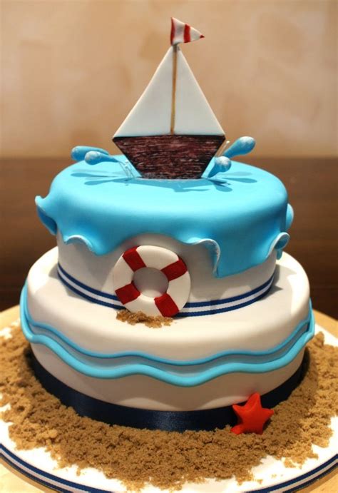 Sail Away With Me Cake Love The Movement Of This Cake Nautical