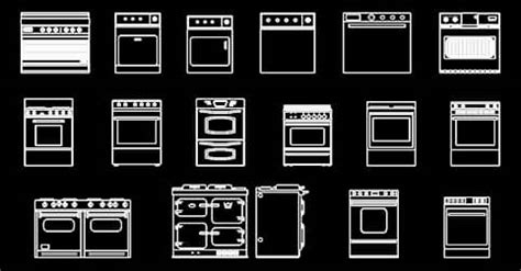 Bloques Autocad De Estufas Y Campanas Extractoras Dwgautocad