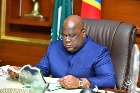 Rdc Le Président Tshisekedi Exige La Présentation Prochaine Des