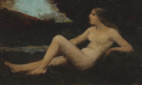 Nude Girl Reclining By A River Par Jean Jacques Henner Sur Artnet