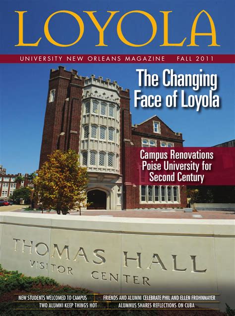 Loyola University New Orleans Magazine Fall 2011 by Loyola University ...