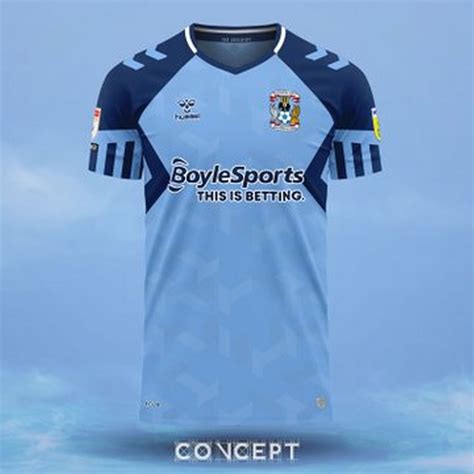 Coventry City 2023 24 Concept Kits Danish Inspiration And Classic 80s